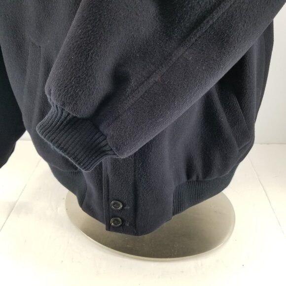 Jos. A. Bank Full Zip Wool Cashmere Blue Bomber Lined Jacket Men's Medium - Picture 8 of 13